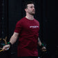 Men's Performance Tee - DEEP RED