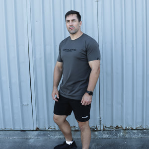 Men's Performance Tee - CHARCOAL GREY